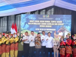 Menteri Imigrasi dan Pemasyarakatan Tinjau Program Bedah Rumah, Tempat Ibadah dan Ketahanan Pangan di Lapas Kelas IIA Warungkiara